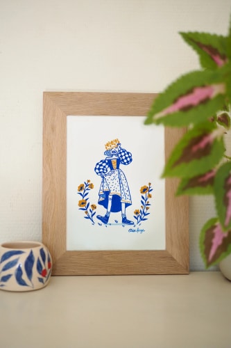 Illustration A5 - Inktober 2025 • N°3 Couronne