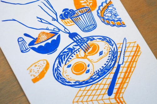 Illustration A5 - Inktober 2025 • N°6 Percer