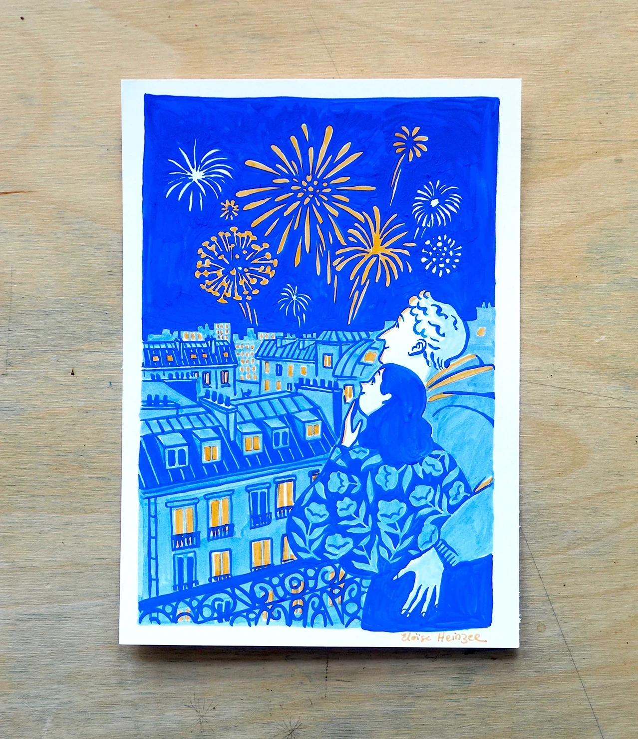 Illustration A5 - Inktober 2025 • N°21 Explosion