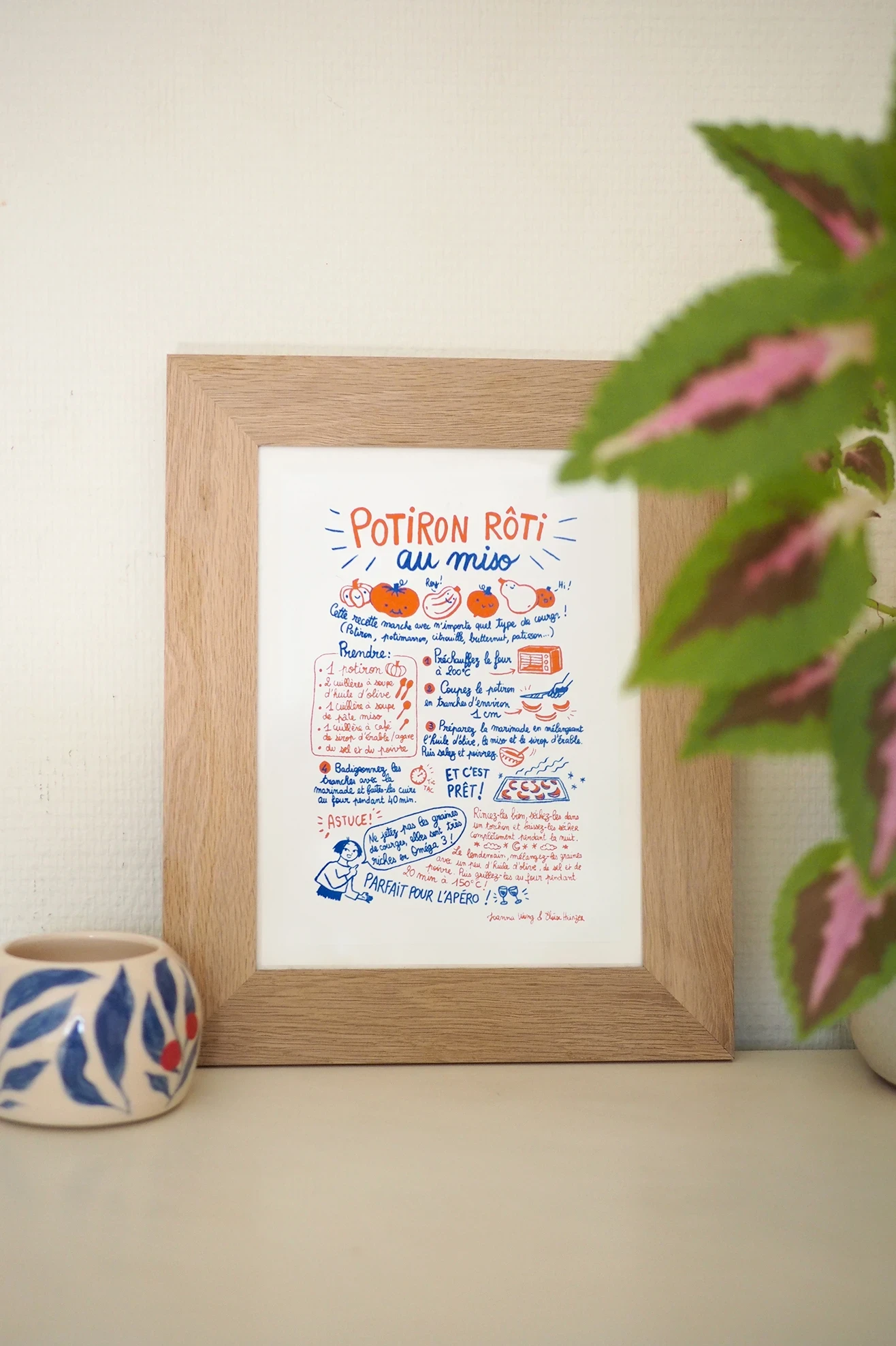 Print A5 - Recette Potiron