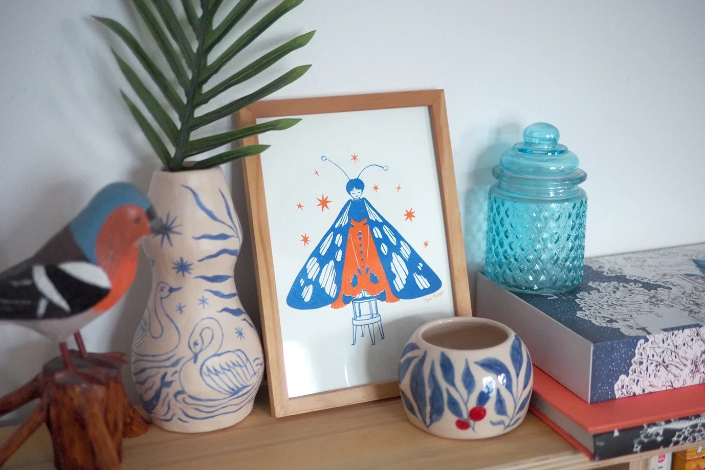 Print A5 - Enfant Papillon