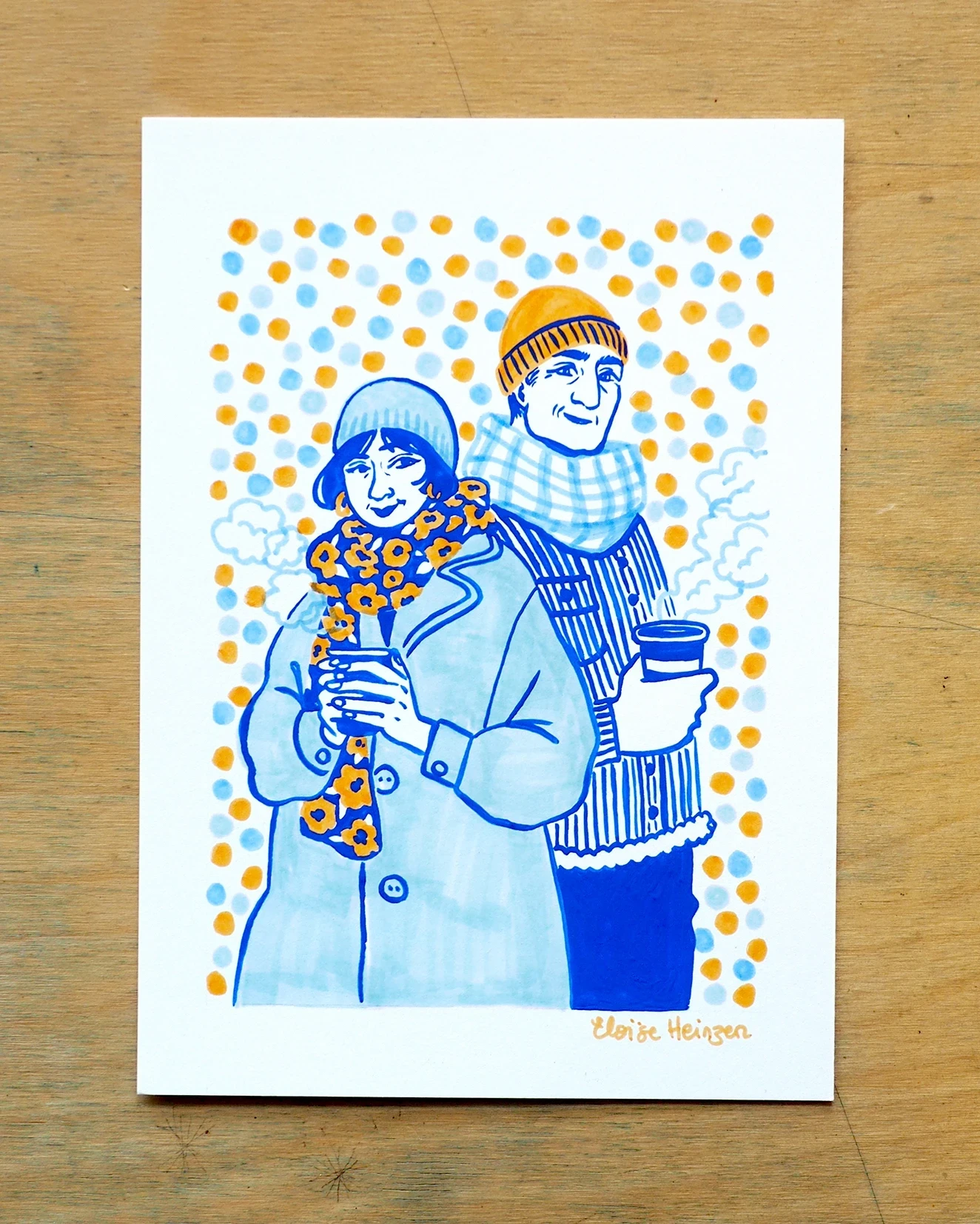 Illustration A5 - Inktober 2025 • N°13 Boissons