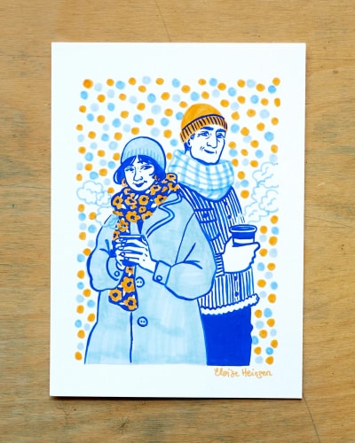 Illustration A5 - Inktober 2025 • N°13 Boissons