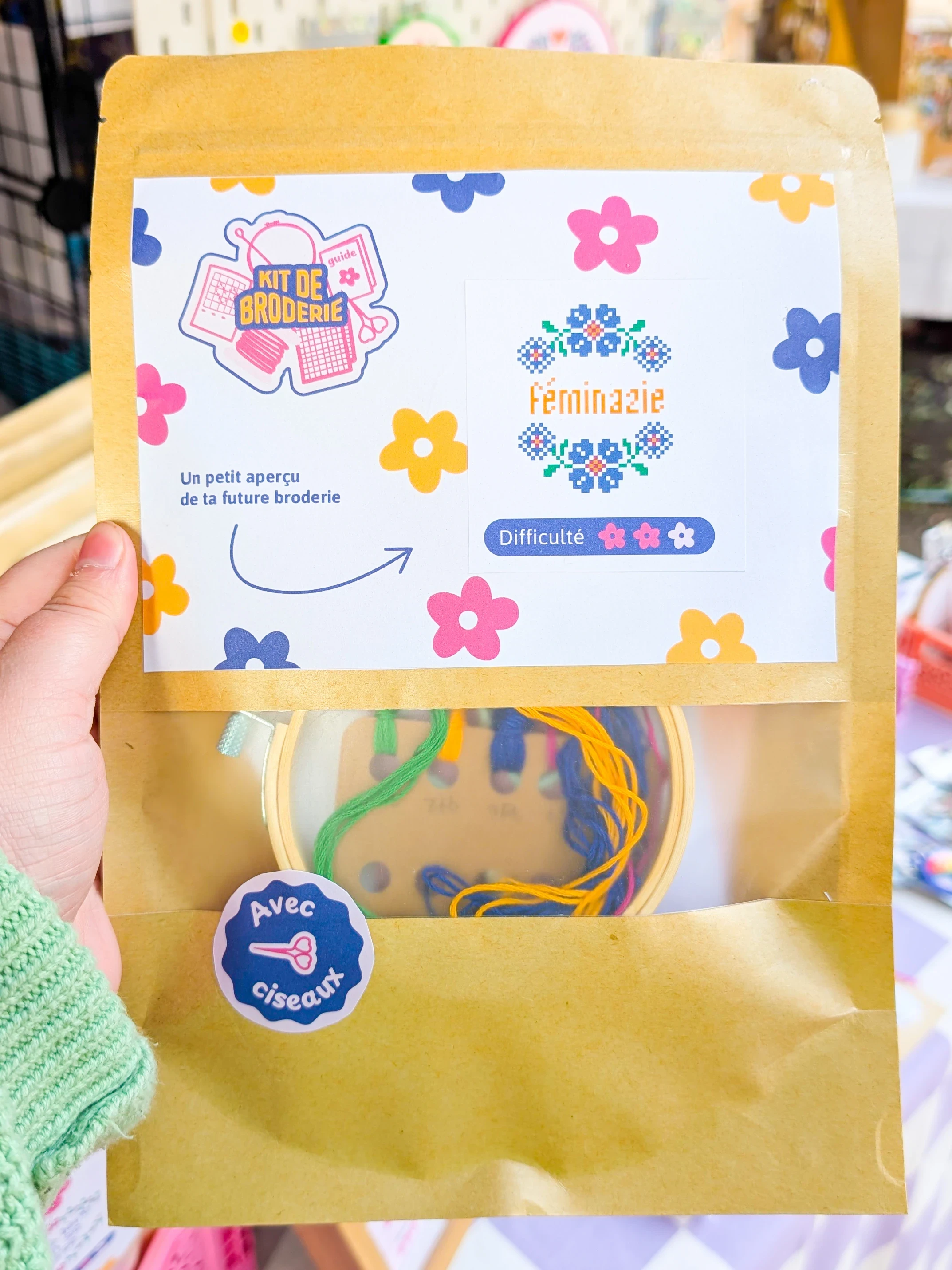 Kit de point de croix (DIY) - Niveau 2