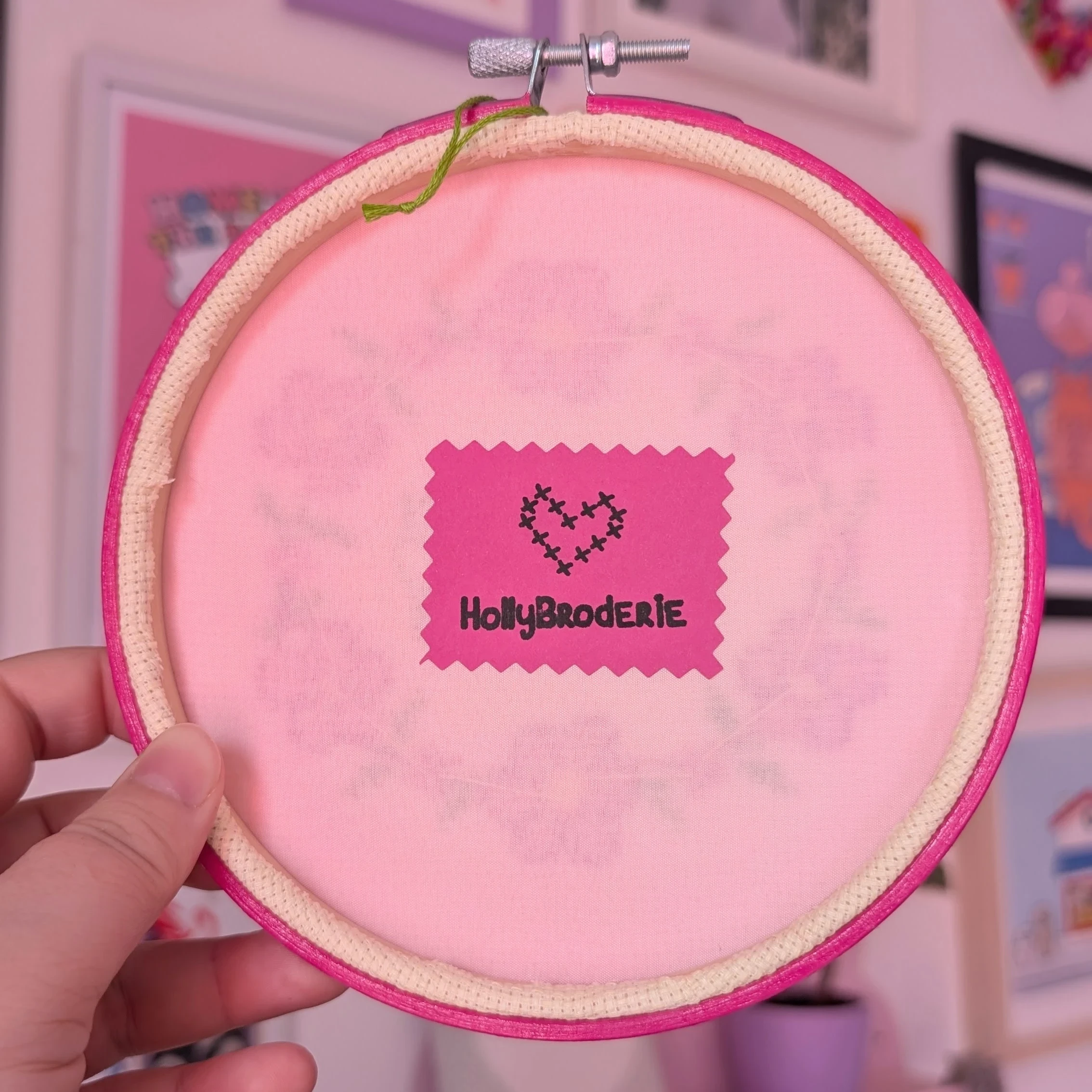 Broderie décorative "Drama queen"