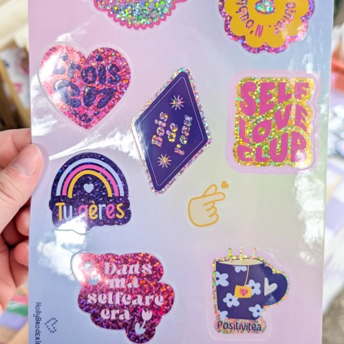 Planche de stickers "Mental health"