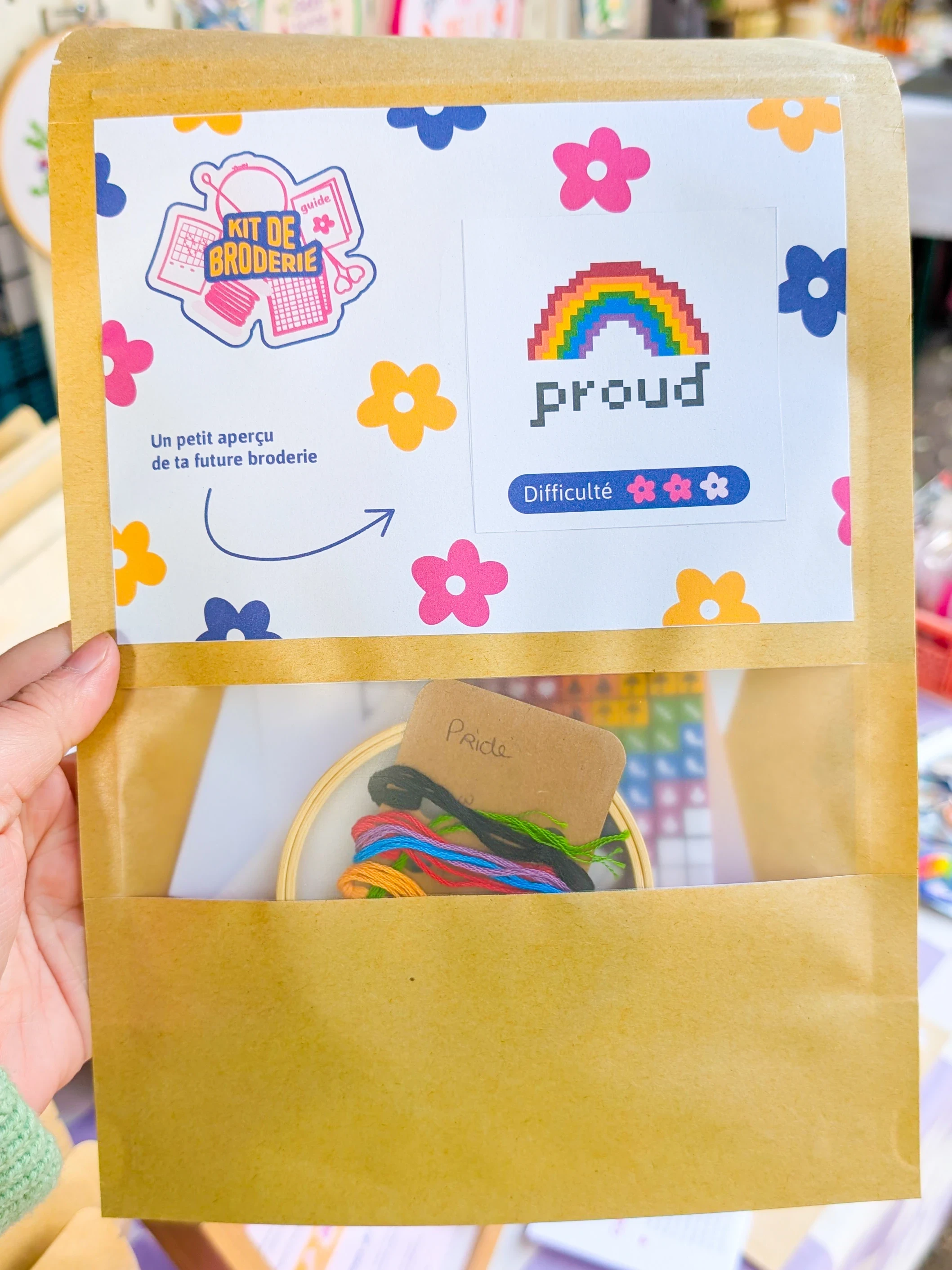 Kit de point de croix (DIY) - Niveau 2