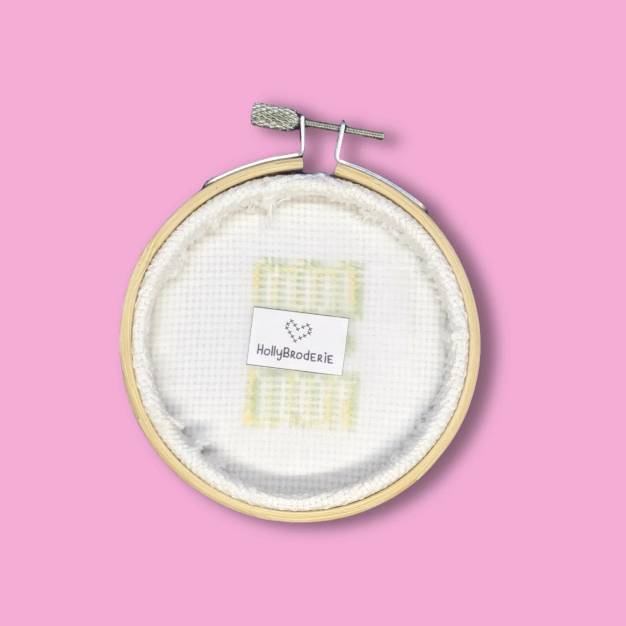 Broderie décorative "Non c'est non"