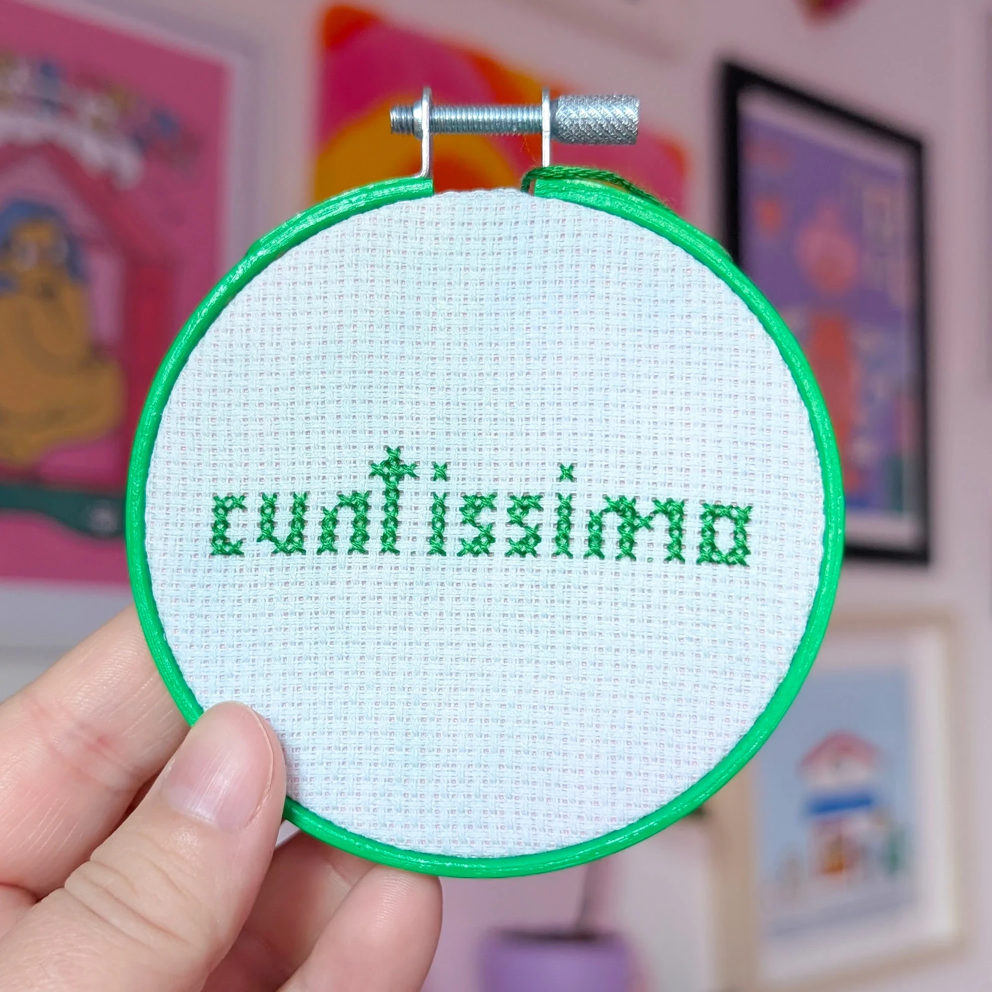 Broderie décorative "Cuntissimo"