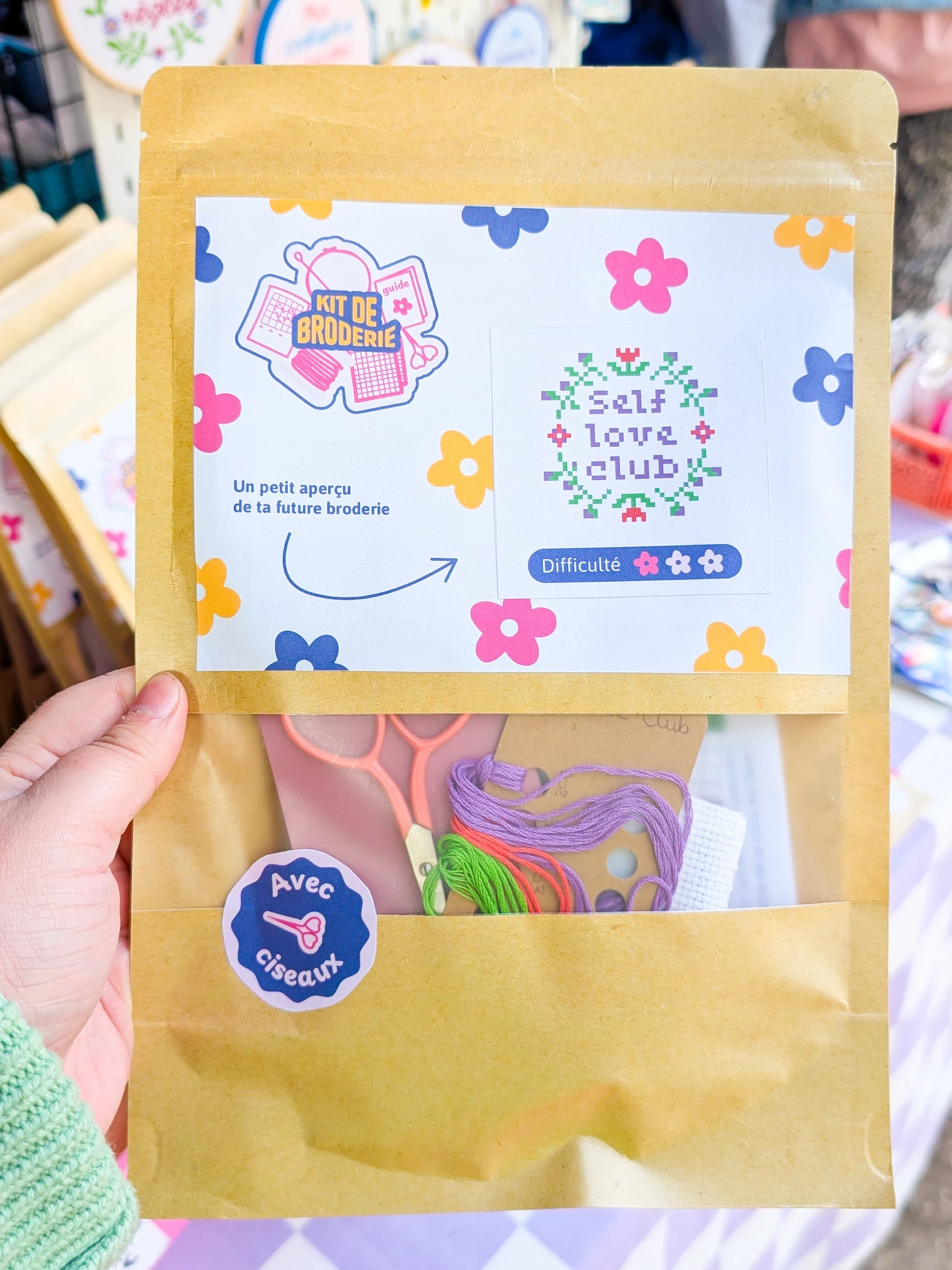 Kit de point de croix (DIY) - Niveau 1