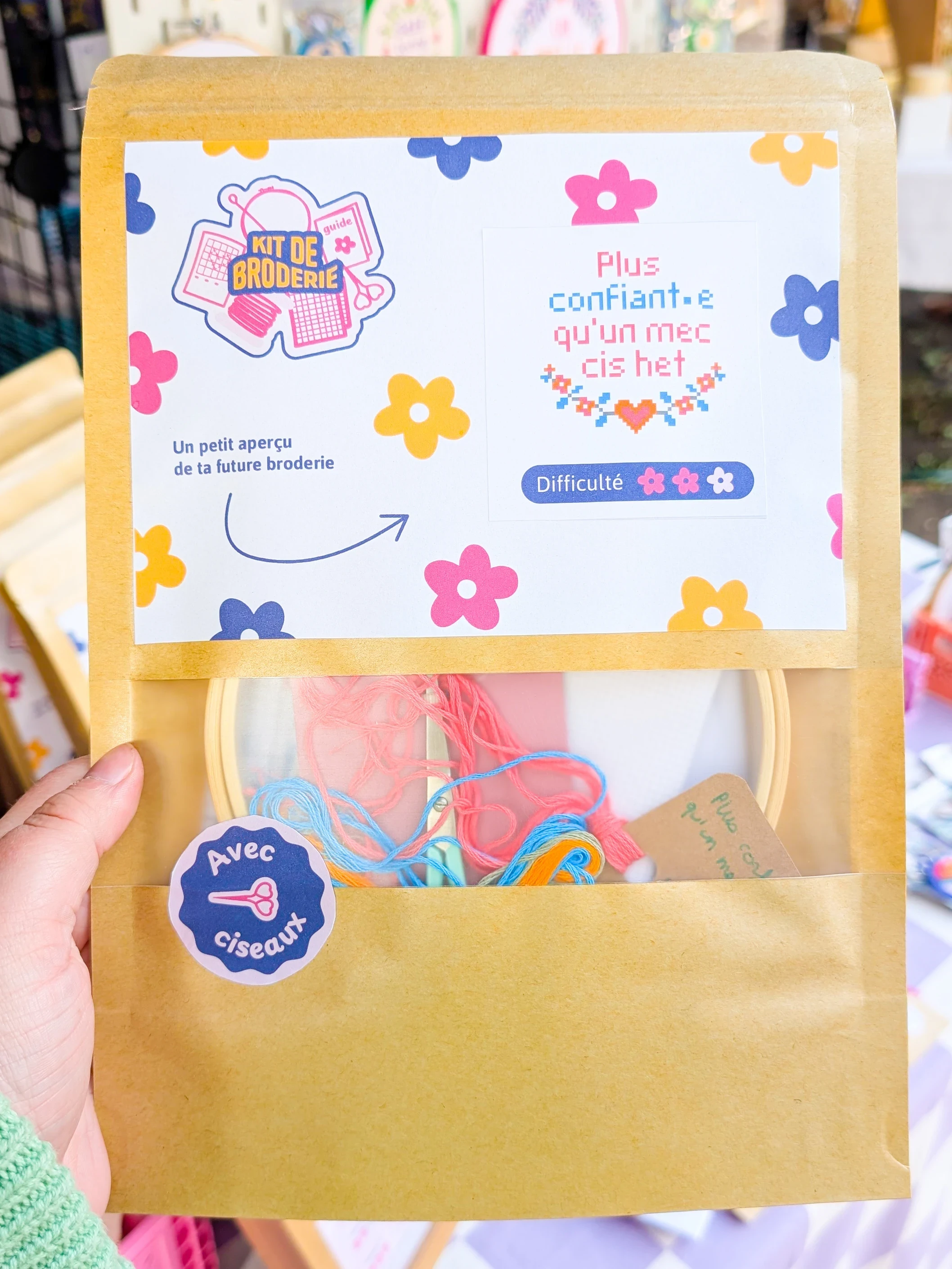 Kit de point de croix (DIY) - Niveau 2