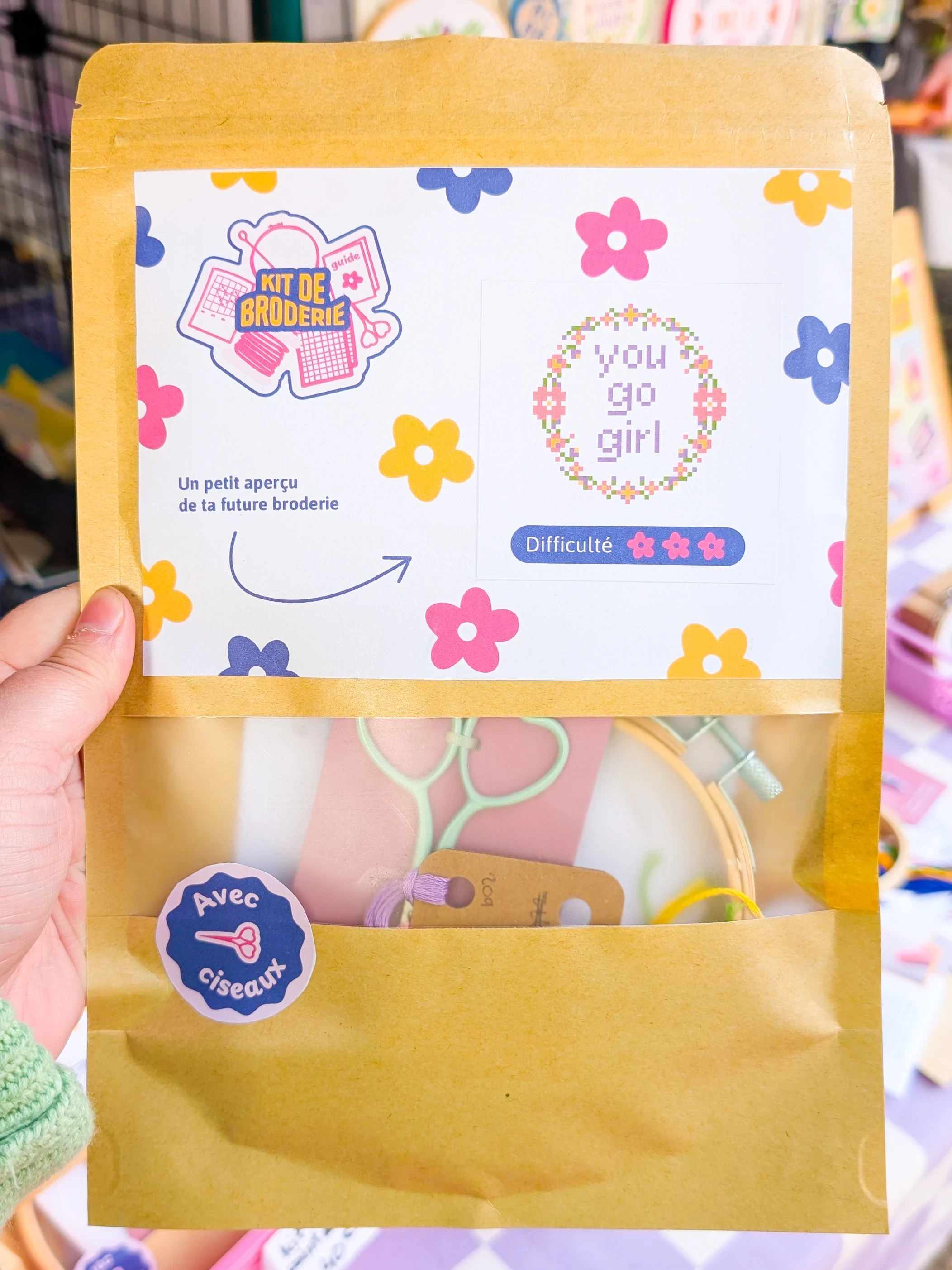 Kit de point de croix (DIY) - Niveau 3