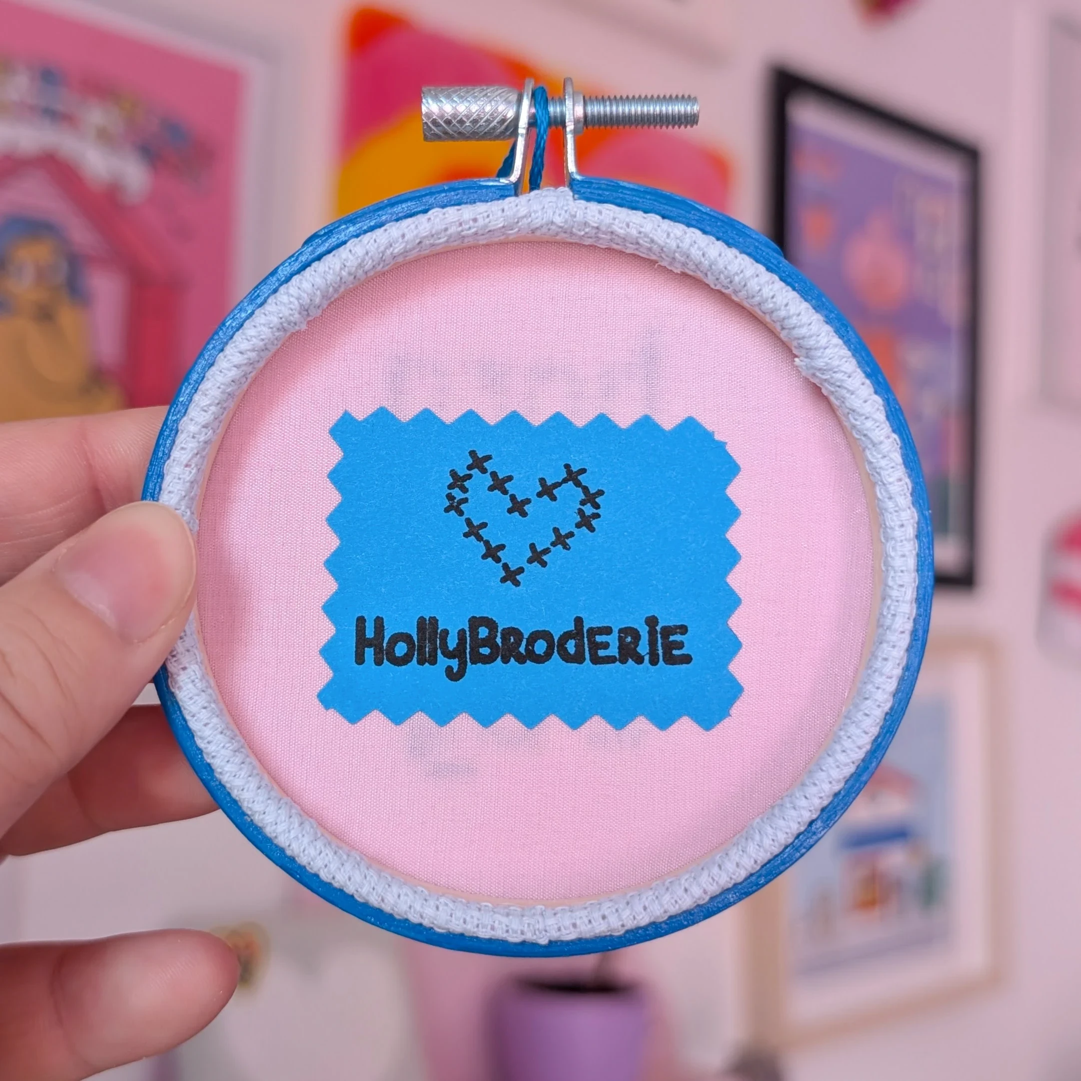 Broderie décorative "Born this way"