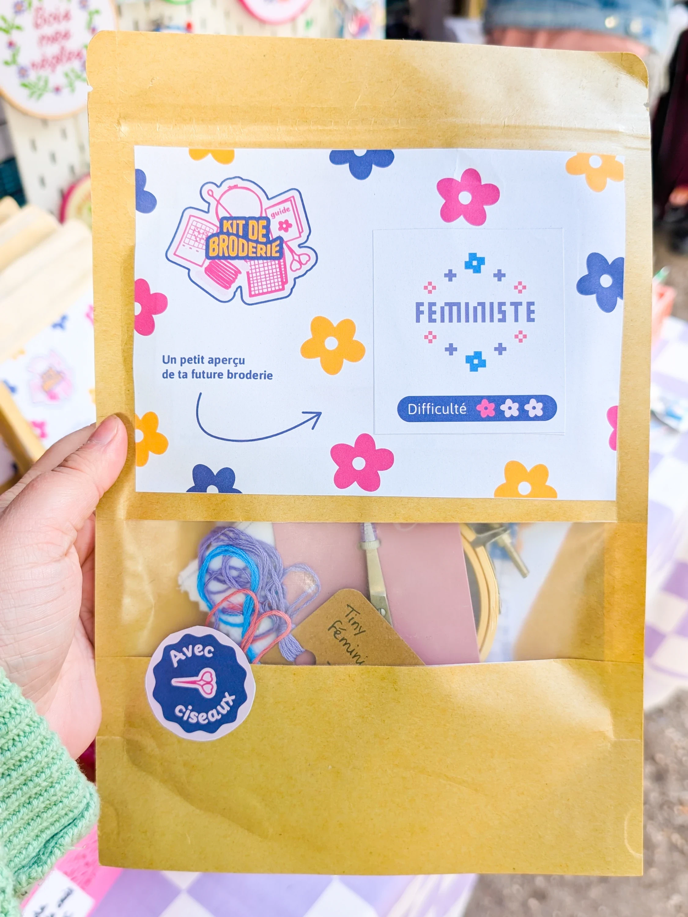 Kit de point de croix (DIY) - Niveau 1