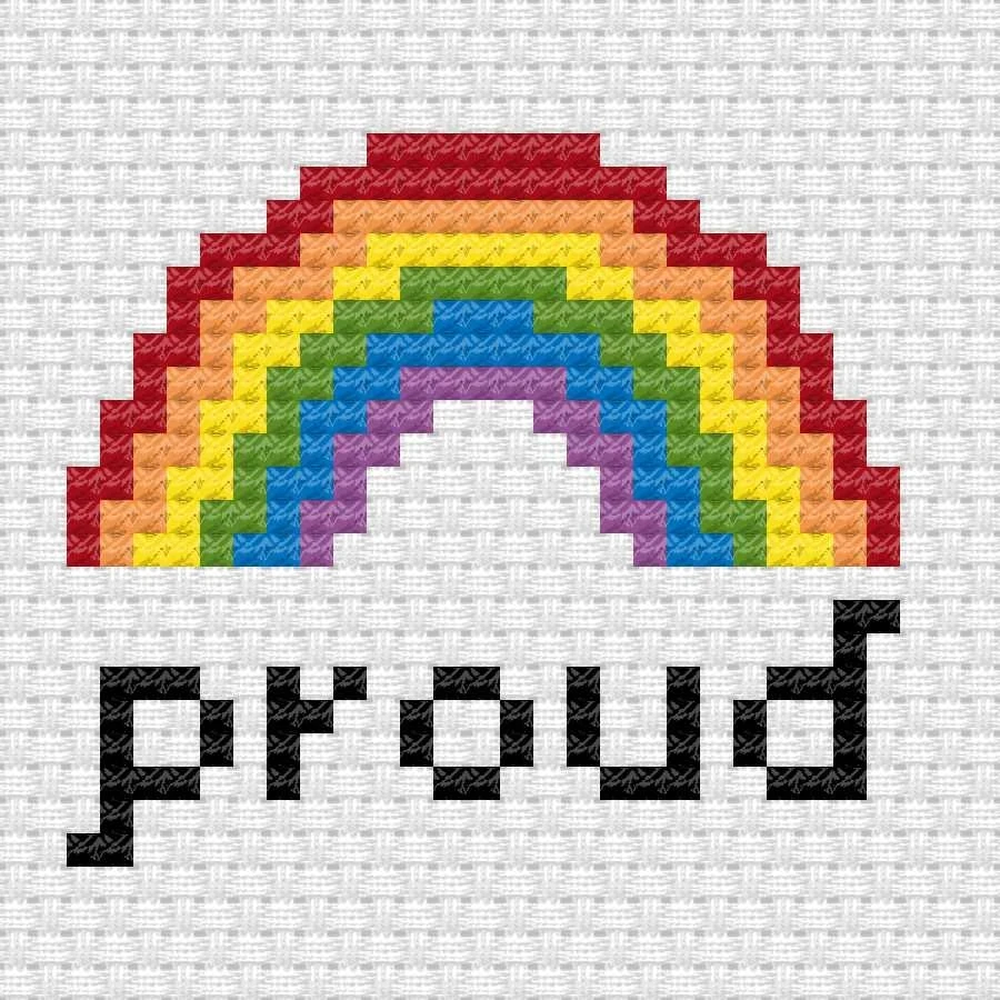 Kit de point de croix (DIY) - Niveau 2