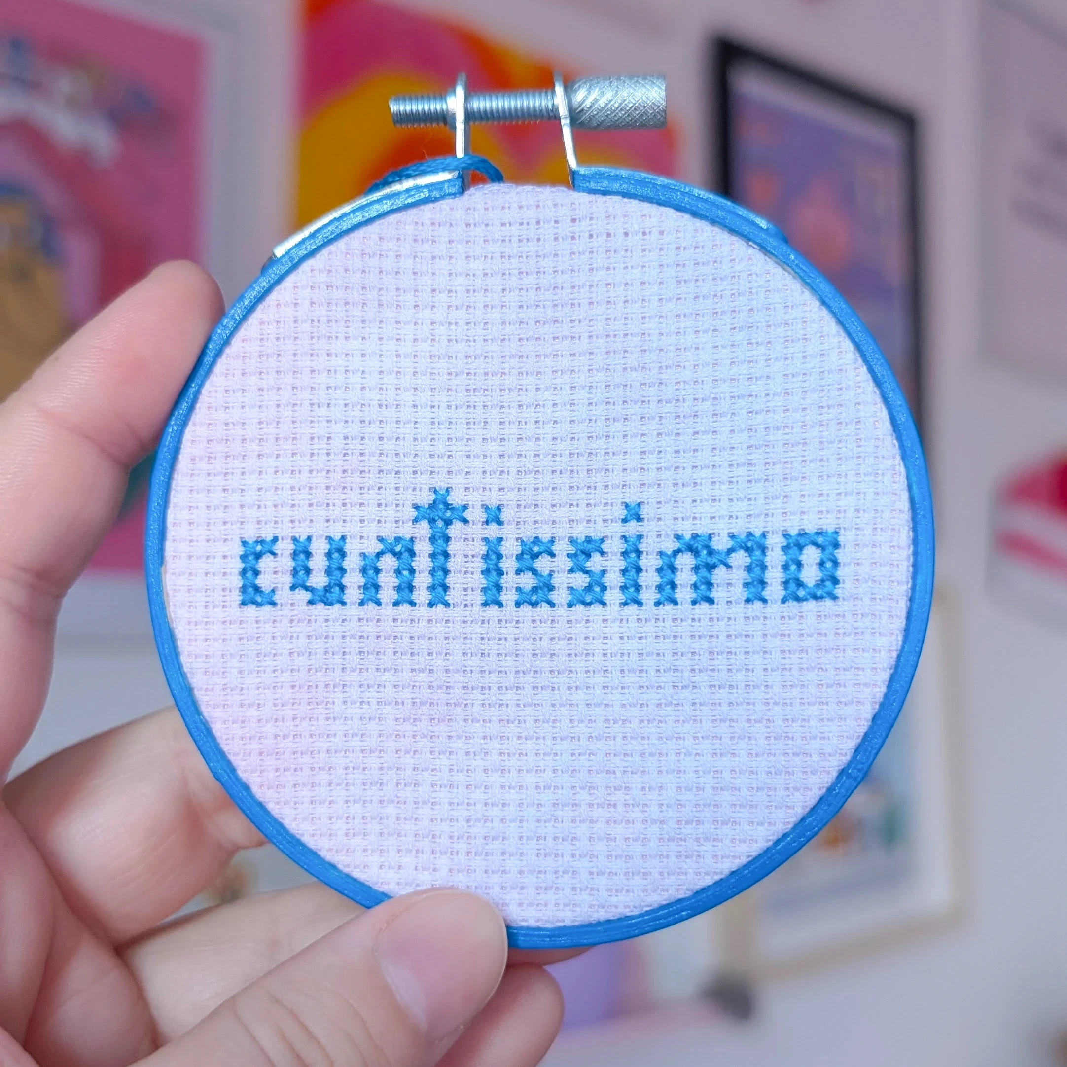 Broderie décorative "Cuntissimo"
