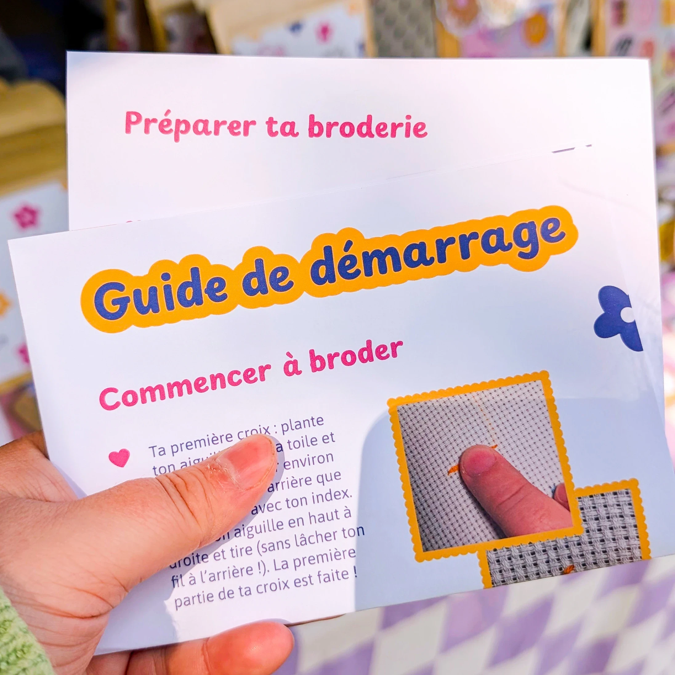 Kit de point de croix (DIY) - Niveau 3