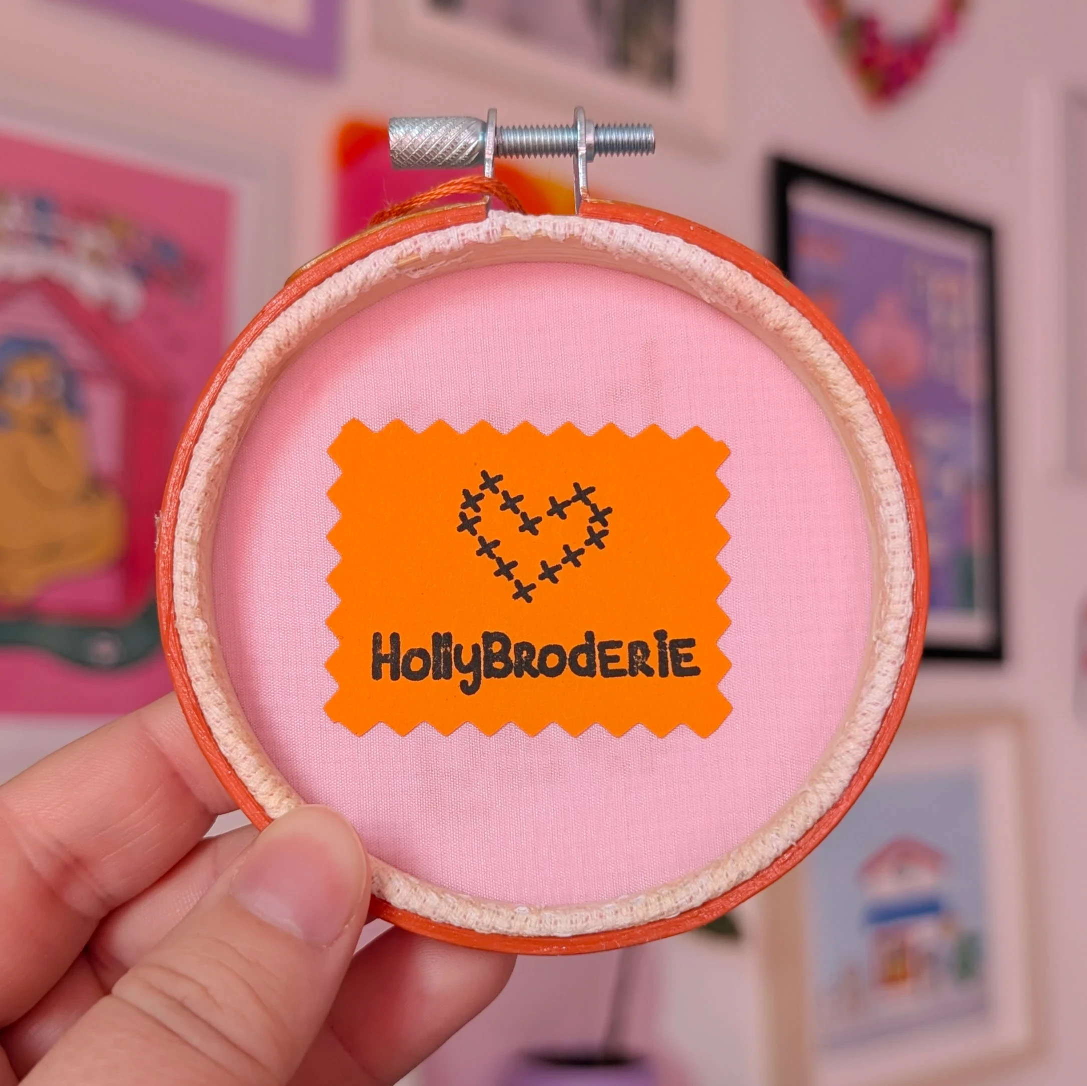 Broderie décorative "Born this way"