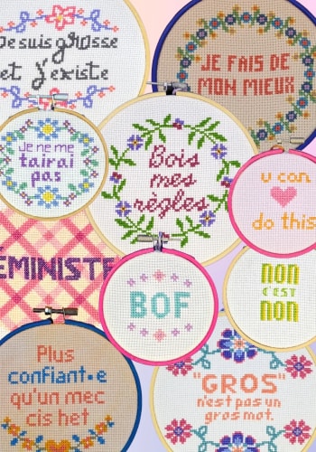 Montage de plusieurs broderie HollyBroderie