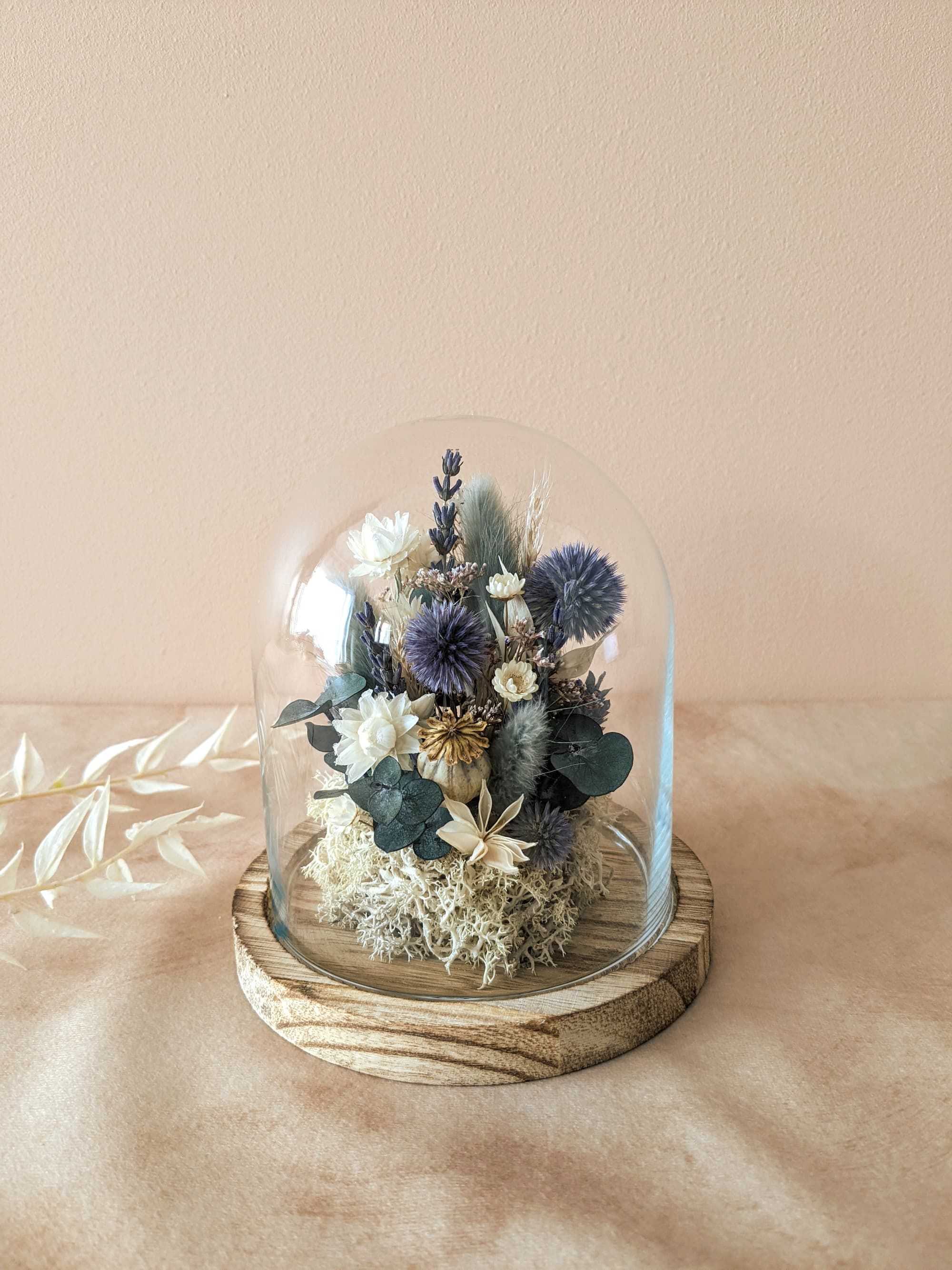 Cloche tons bleutés