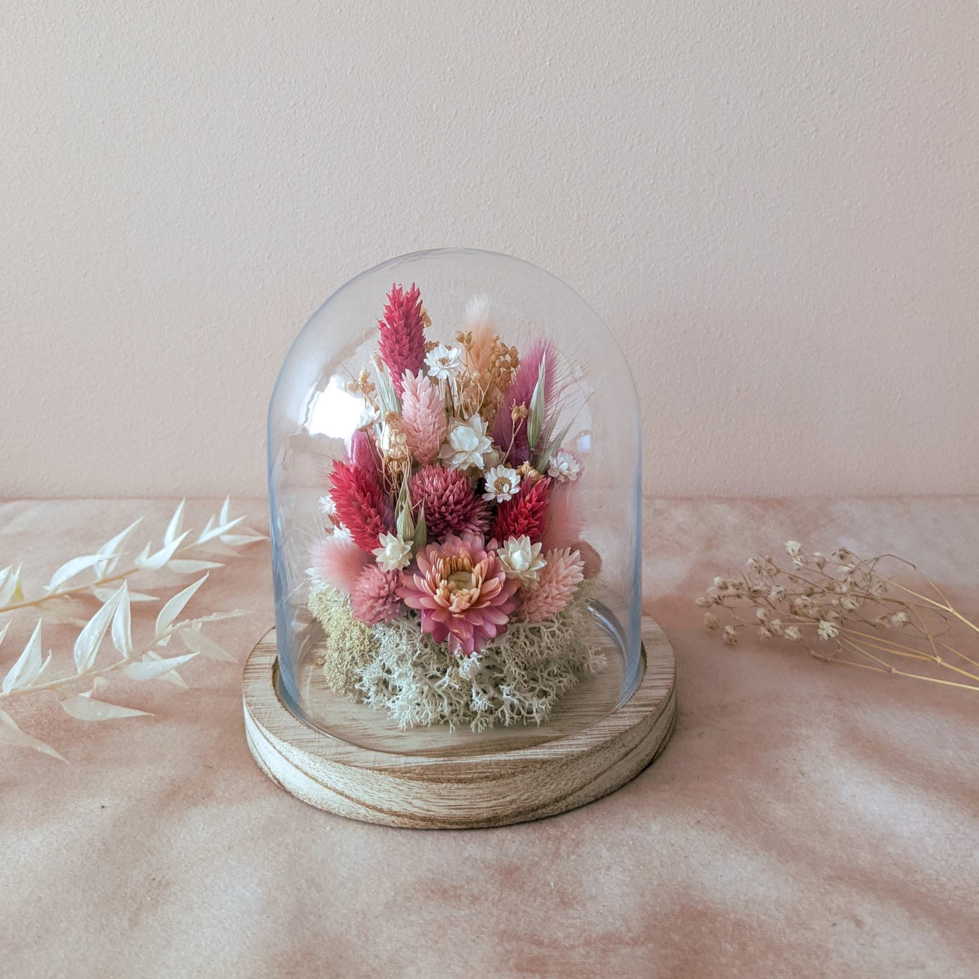 Cloche tons roses
