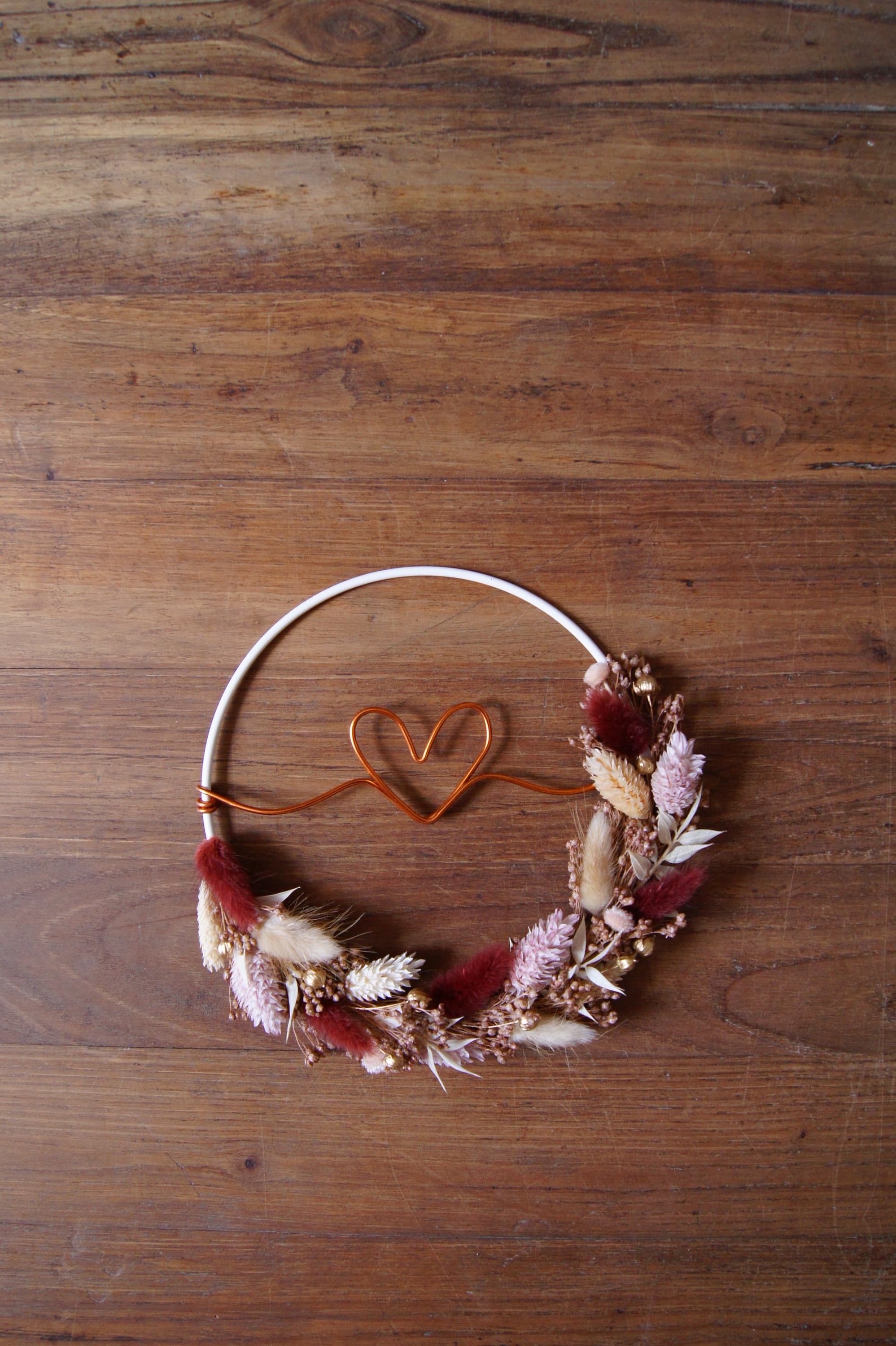 Couronne Bordeaux Coeur ♡