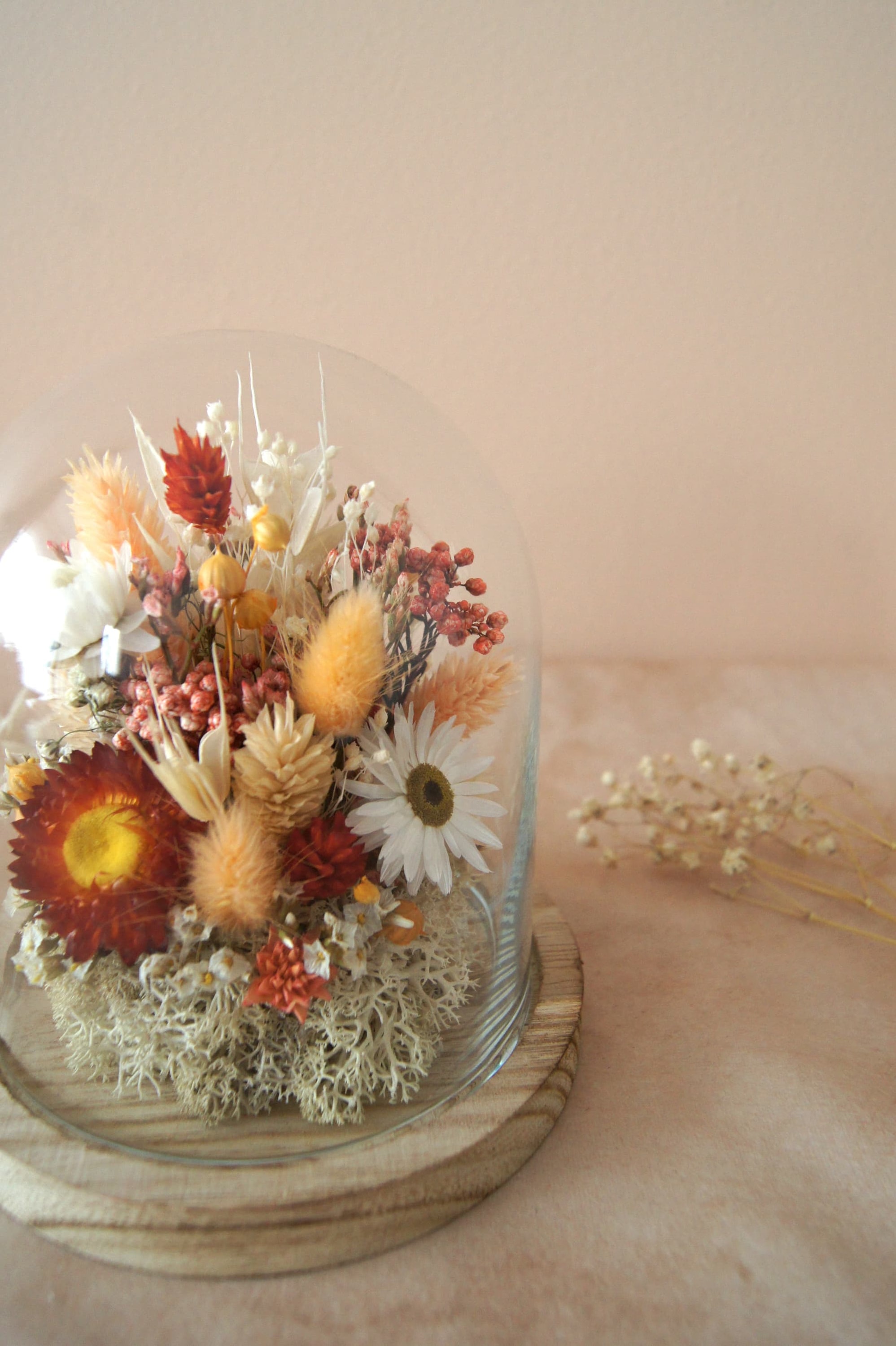 Cloche tons orangés