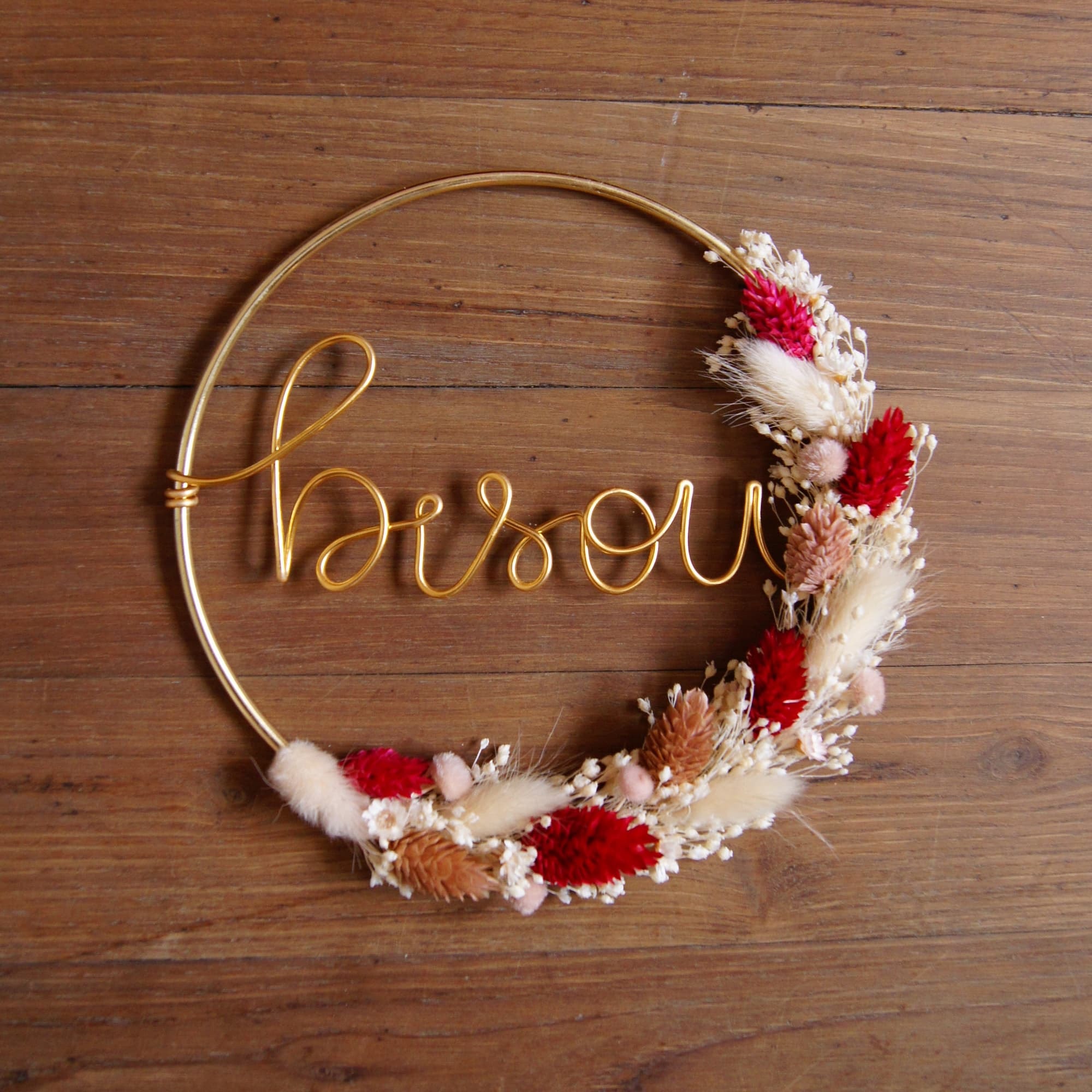 Couronne Rouge Bisou