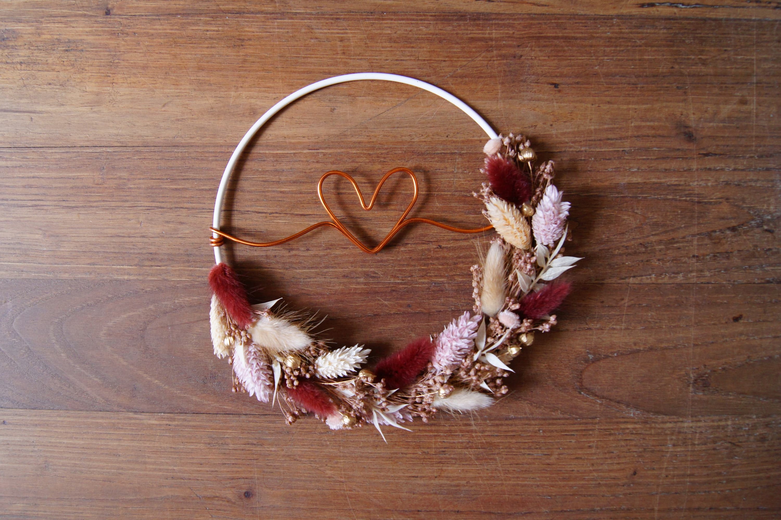 Couronne Bordeaux Coeur ♡