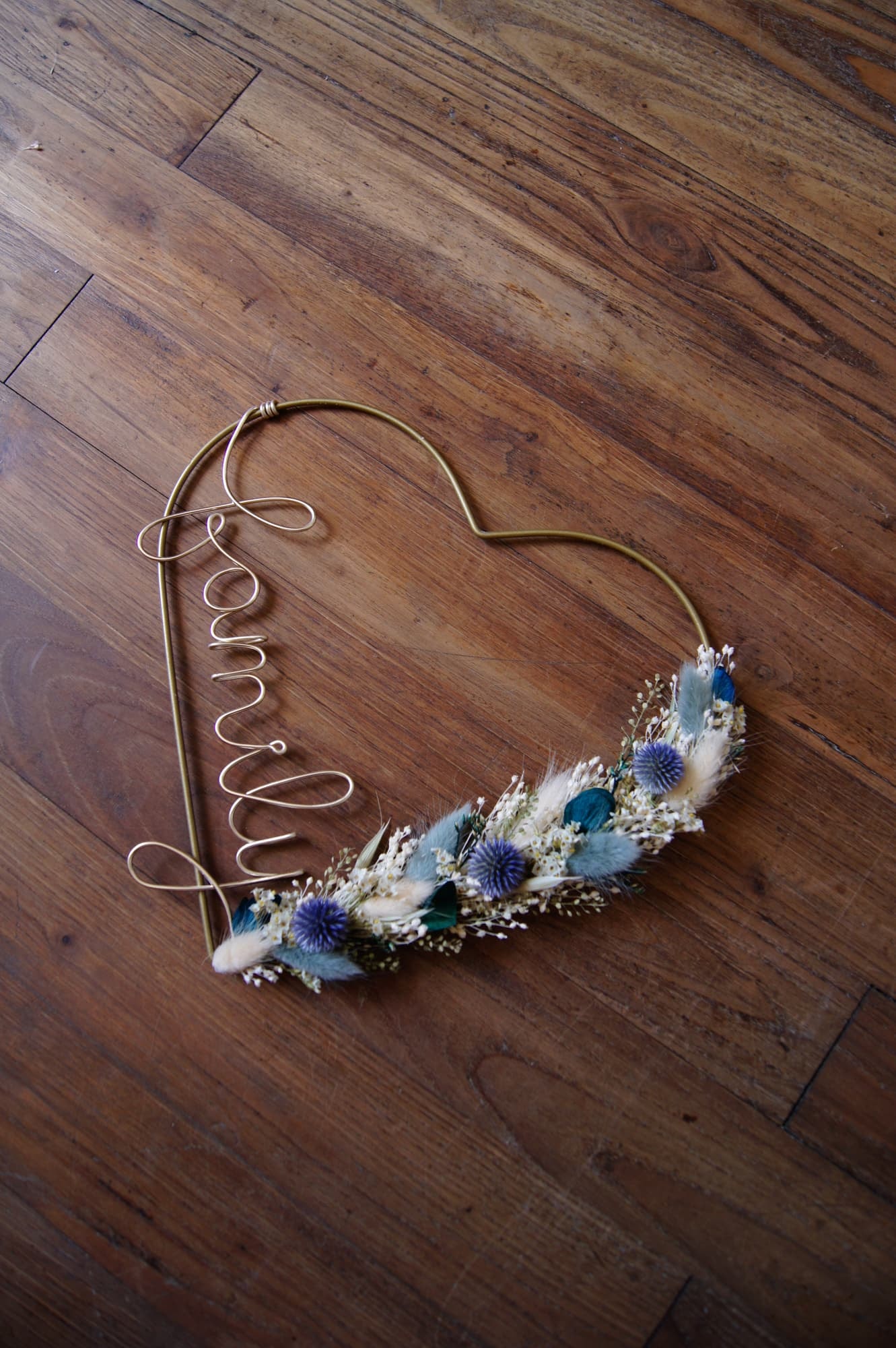 Coeur bleuté Family