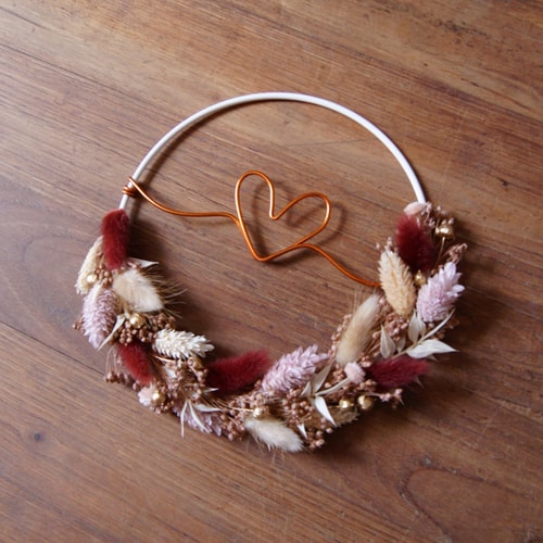 Couronne Bordeaux Coeur ♡