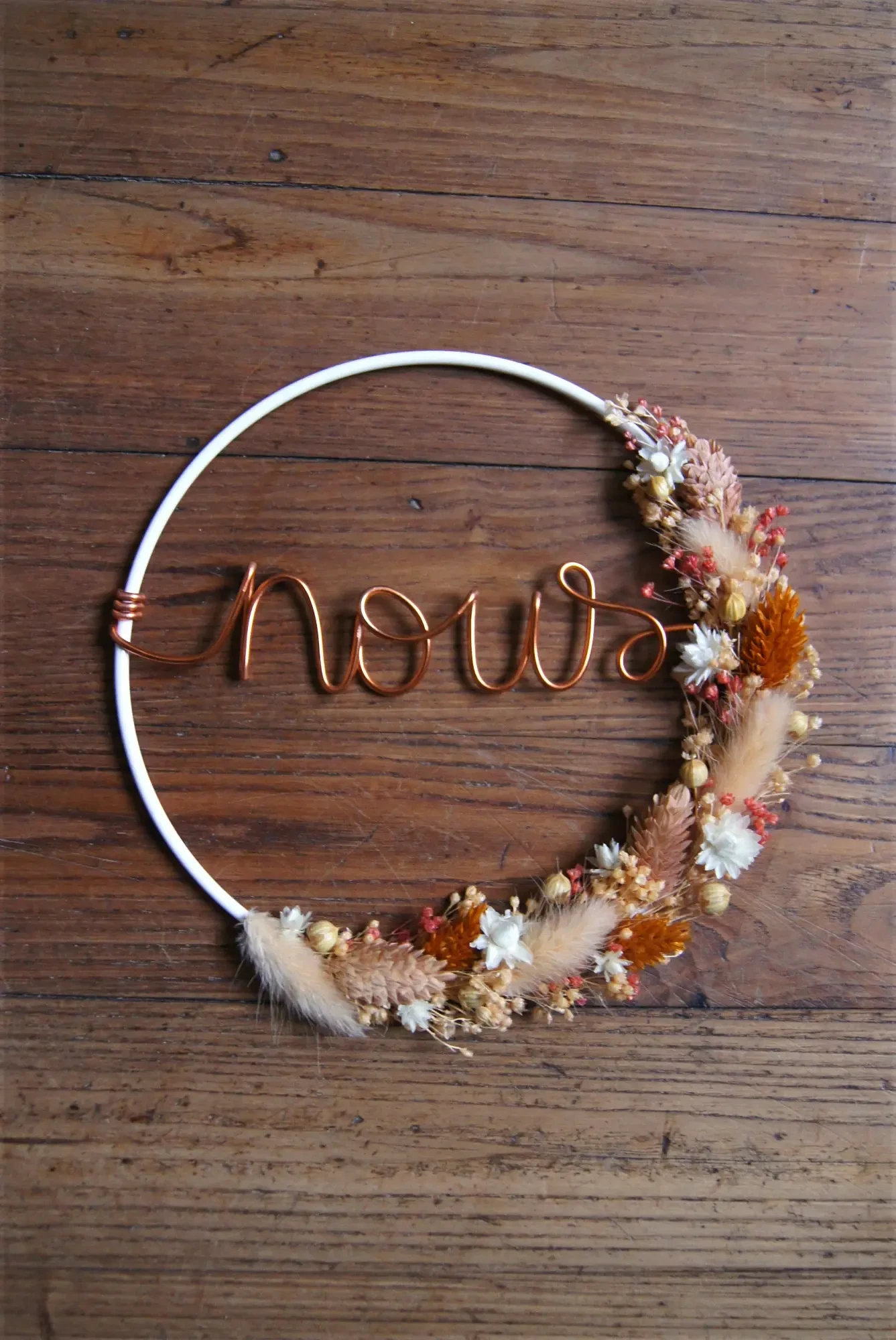 Couronne terracotta Nous