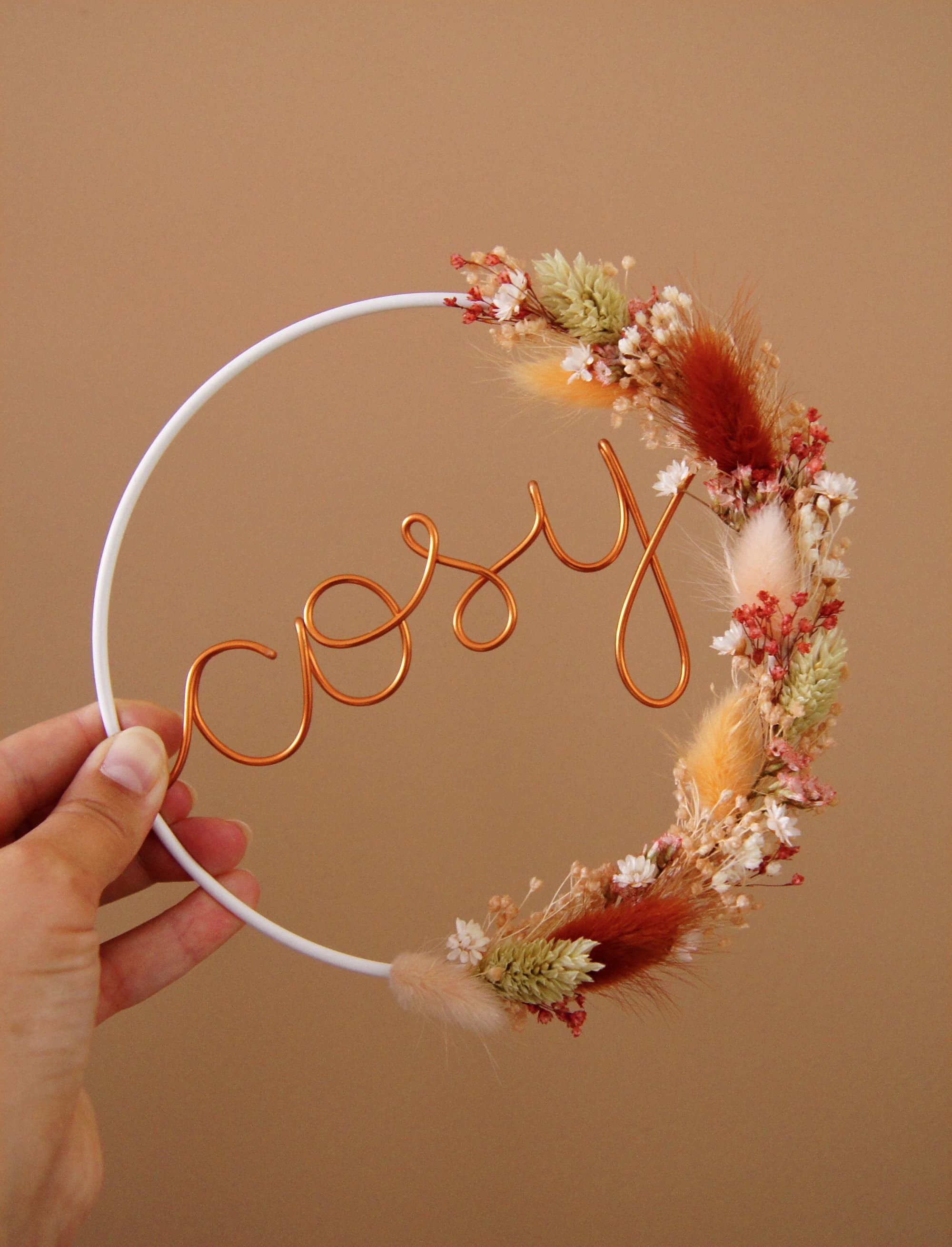 Couronne orangée Cosy