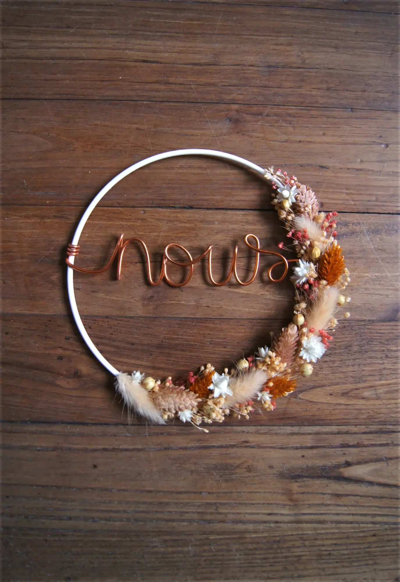 Couronne terracotta Nous