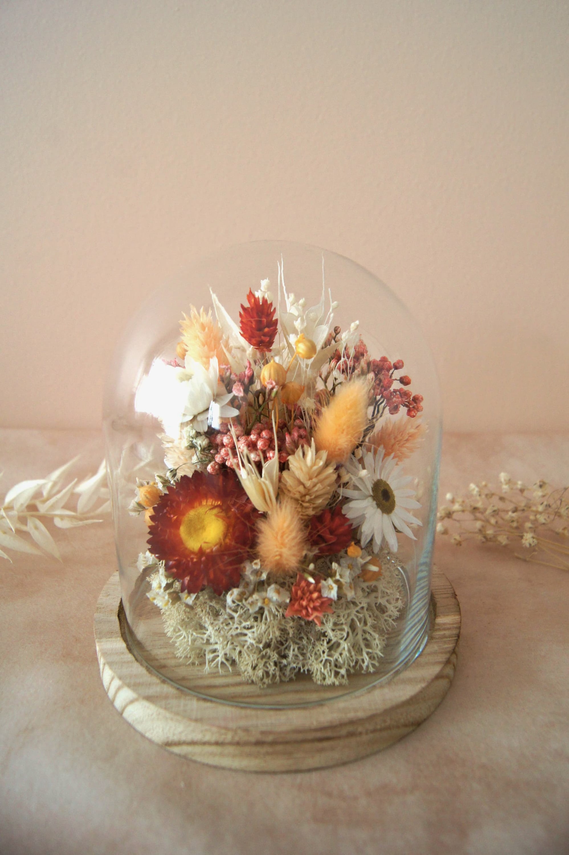 Cloche tons orangés