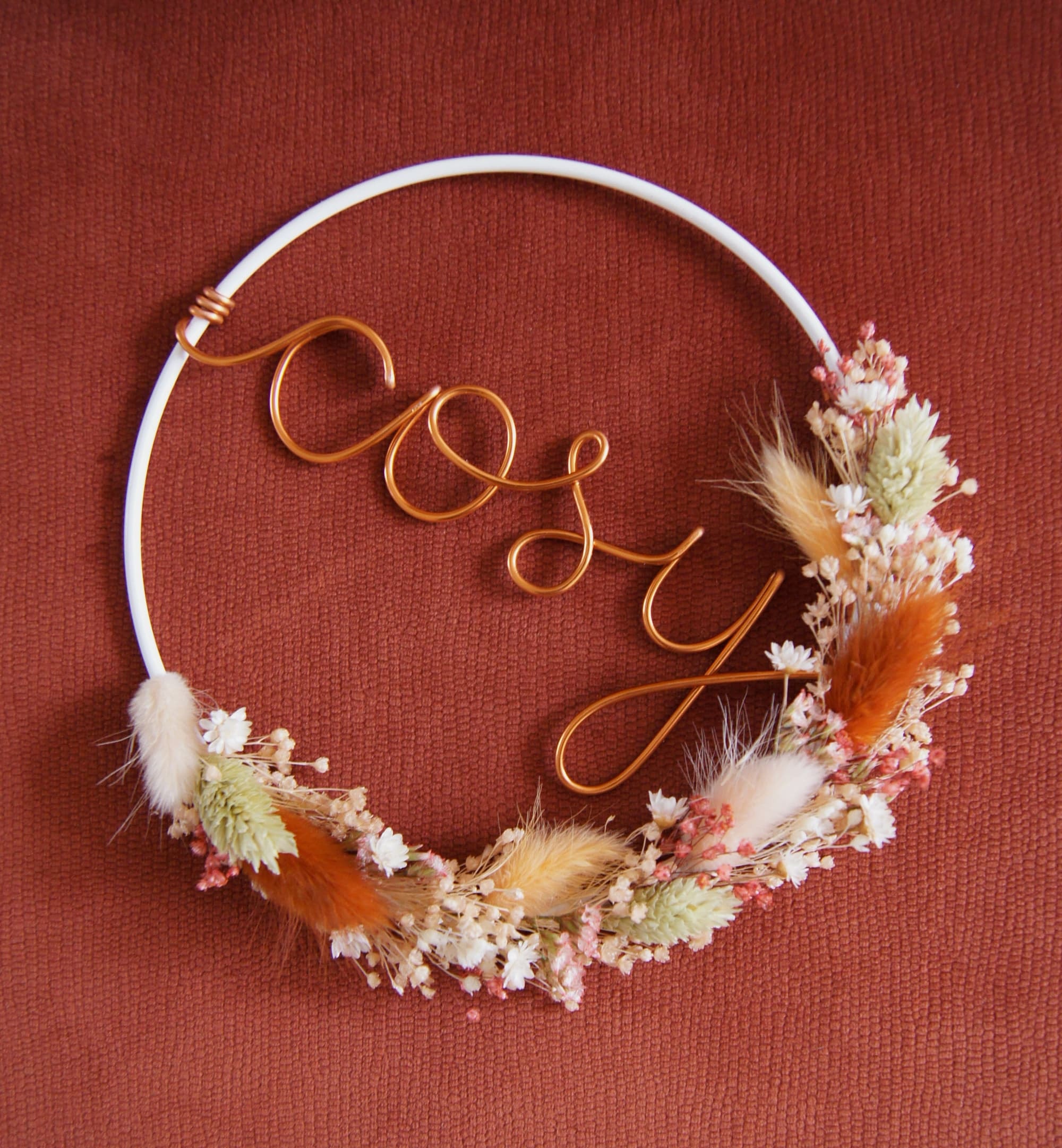 Couronne orangée Cosy