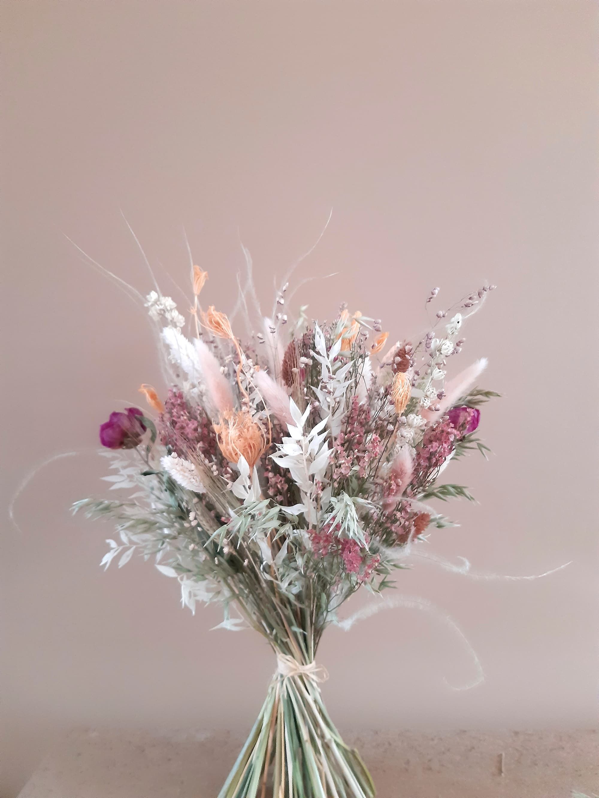 Bouquet Rose & Pêche