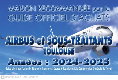 autocollant de la recommandation de Drone Touch par AIRBUS.