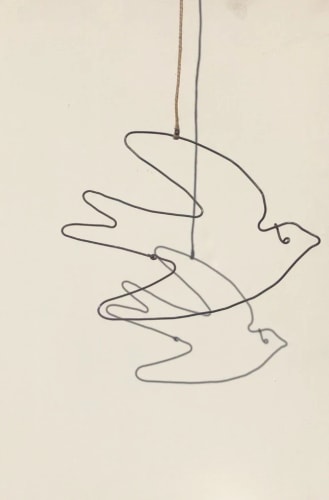 Hirondelle en fil de fer M