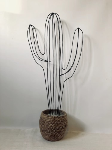 Cactus candélabre filaire 85