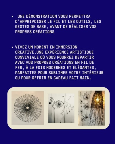 Atelier fil de fer 28/03/26