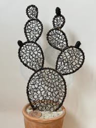 Cactus figuier en fil de fer 7 - 51