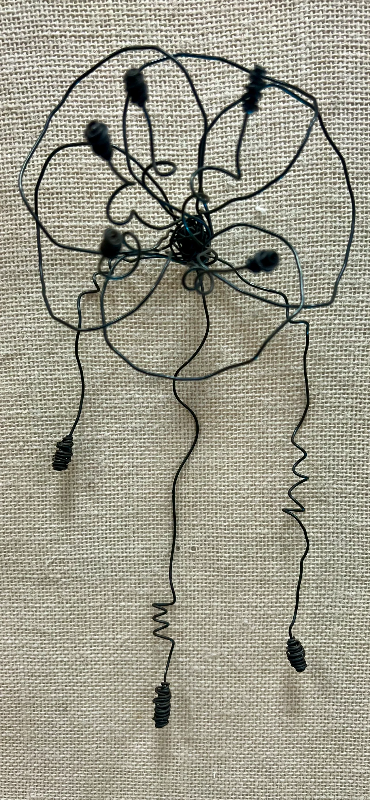 Fleur murale (pavot)