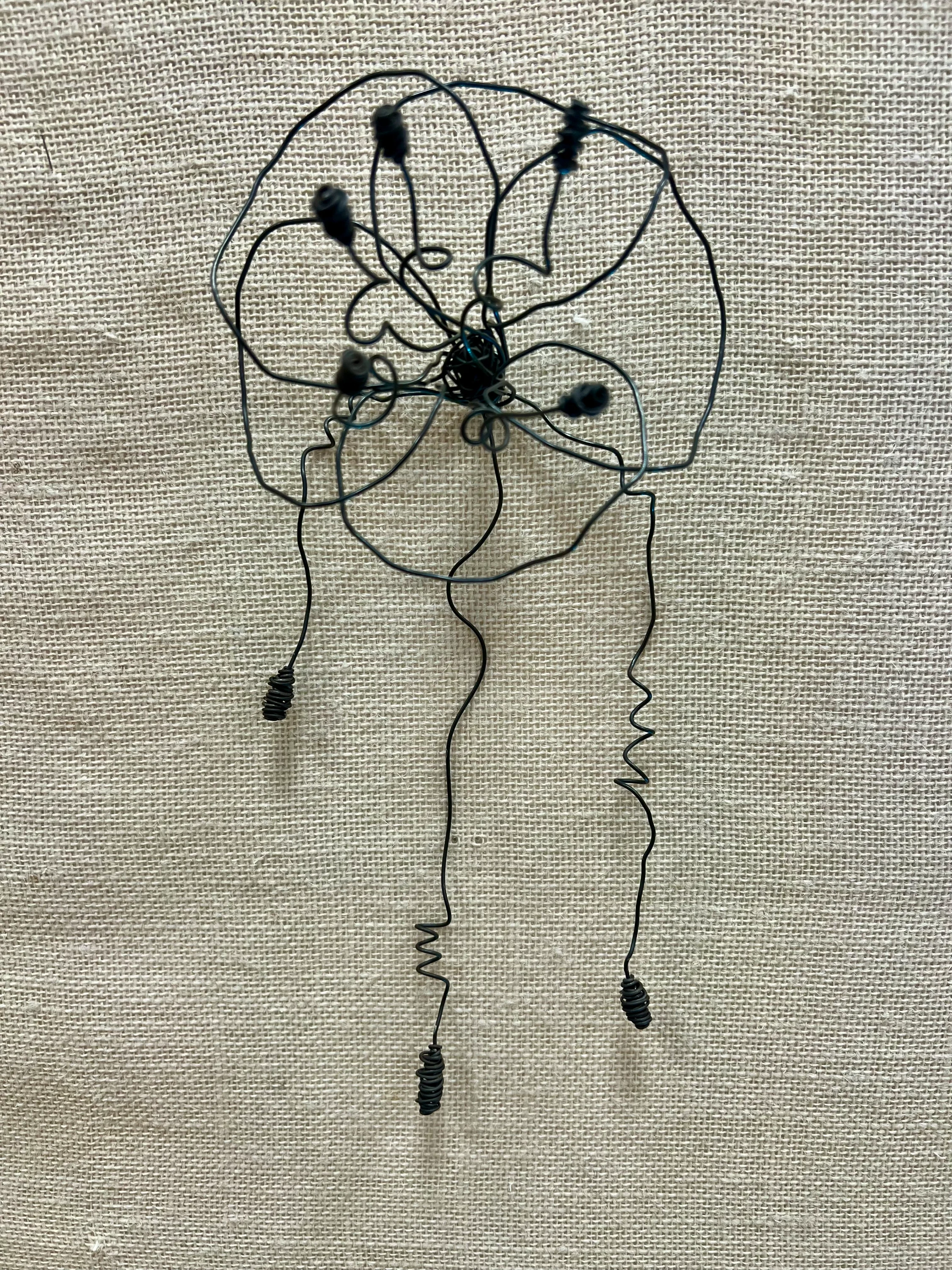 Fleur murale (pavot)