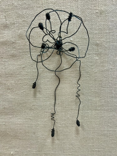 Fleur murale (pavot)