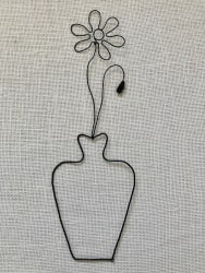 1 fleur en fil de fer pop marguerite 2
