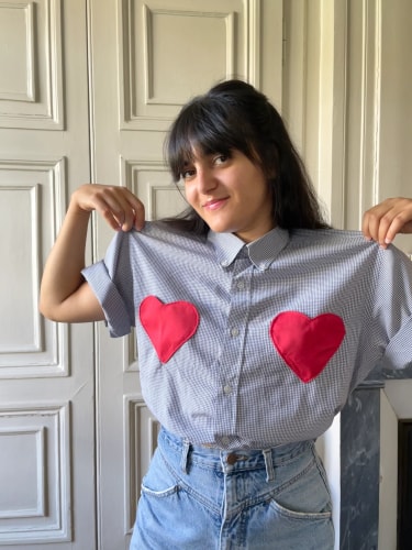 Porte-clé par l'illustratrice Lolita Picco