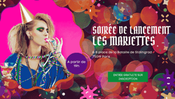 Soirée de lancement Les Mariettes