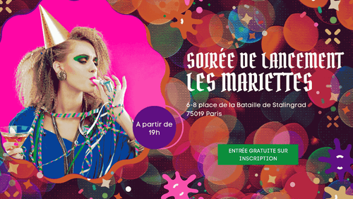 Soirée de lancement Les Mariettes