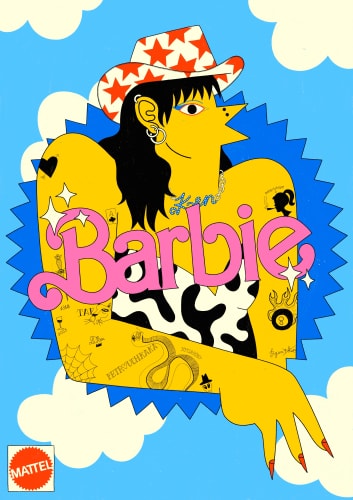 Porte-clé par l'illustratrice Lolita Picco